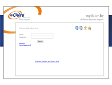Tablet Screenshot of mijn.itcare.be