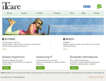 Tablet Screenshot of itcare.pl